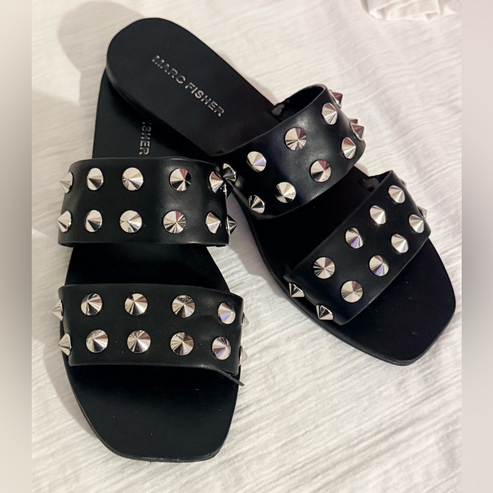 Marc Fisher Bolive Slide Sandals